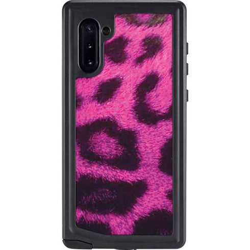 Pink Leopard Spots Galaxy Cases